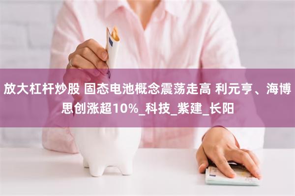 放大杠杆炒股 固态电池概念震荡走高 利元亨、海博思创涨超10%_科技_紫建_长阳